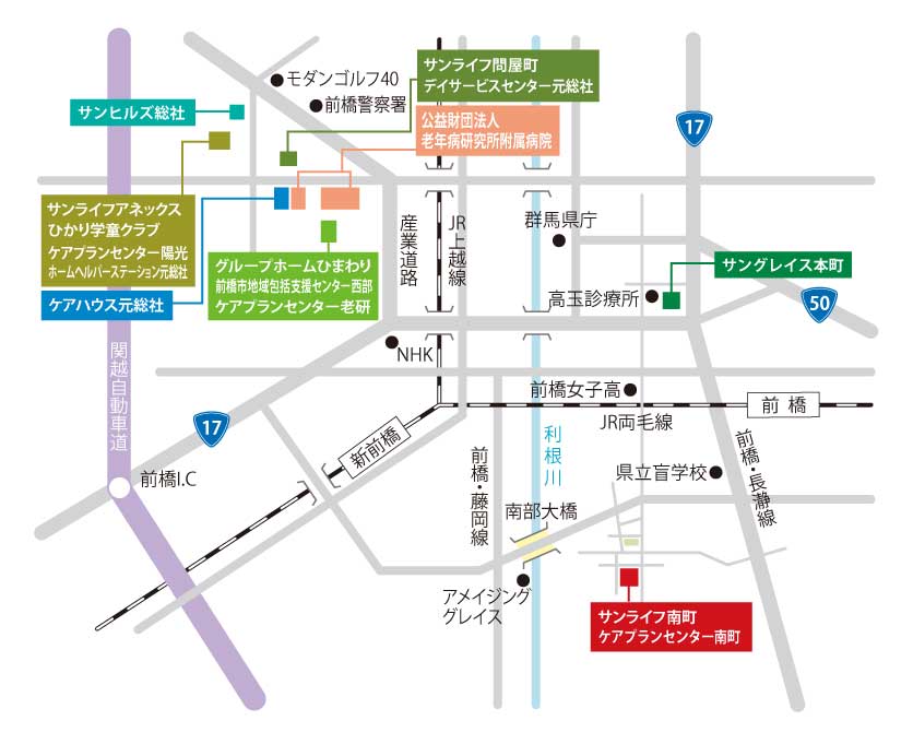 アクセスマップ